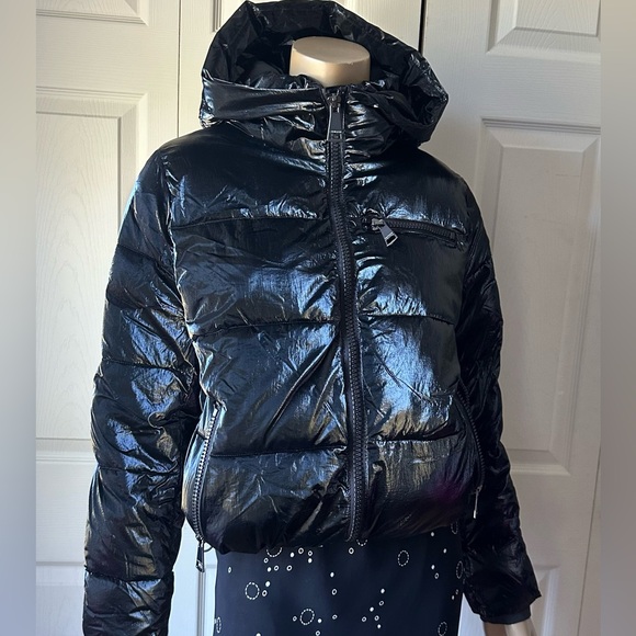Calvin Klein Hooded Puffer Coat - Picture 11 of 13
